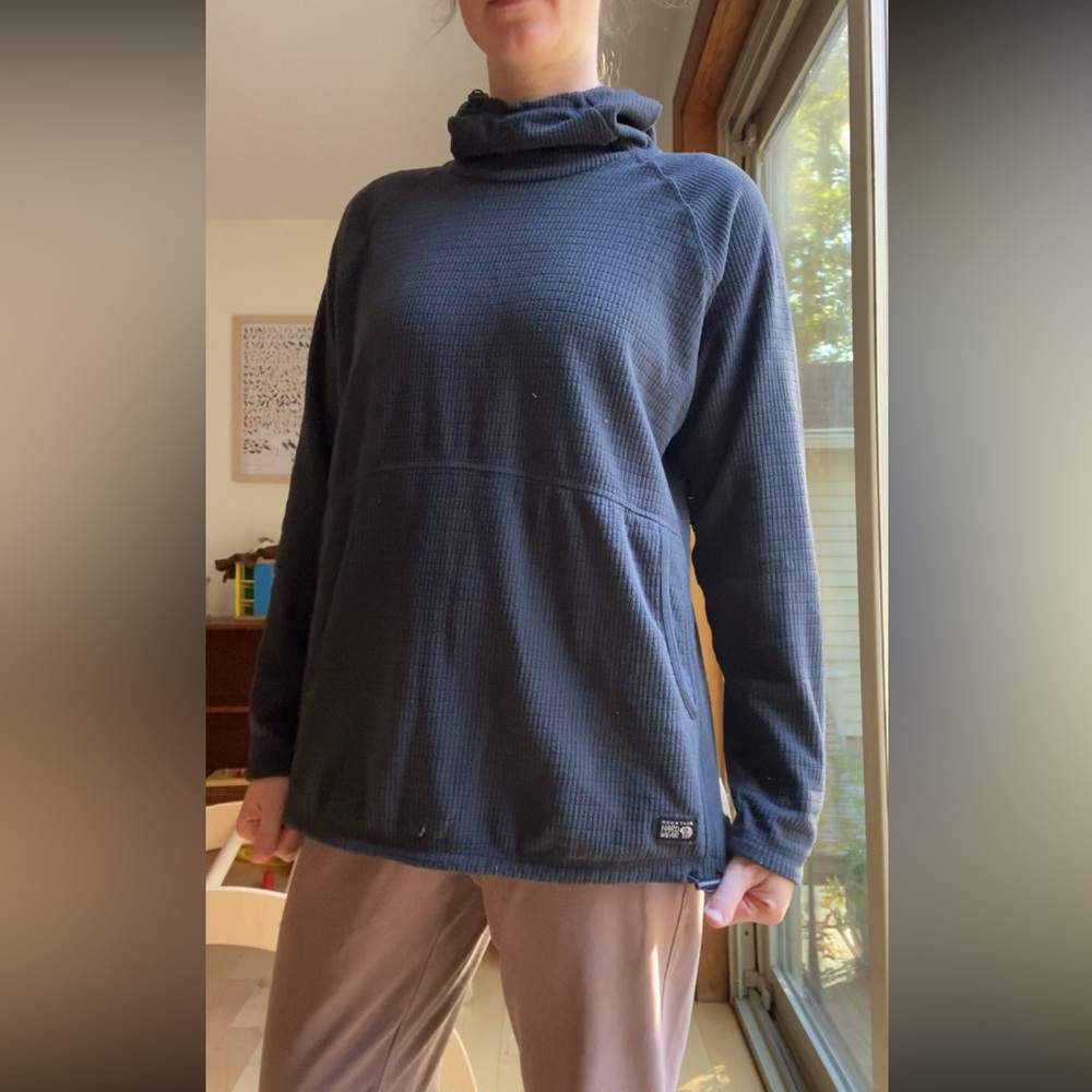 Mountain Hardwear summit grid tunic hoodie